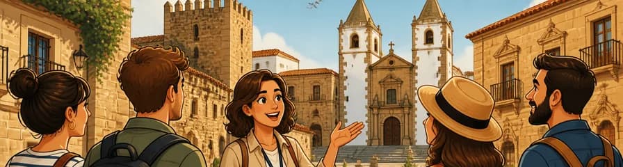 Descubre Cáceres: Tour Privado de Introducción de 2 Horas a Pie con Guía Local