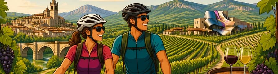 Aventura ciclista por la Ruta del Vino de La Rioja