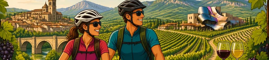 Aventura ciclista por la Ruta del Vino de La Rioja