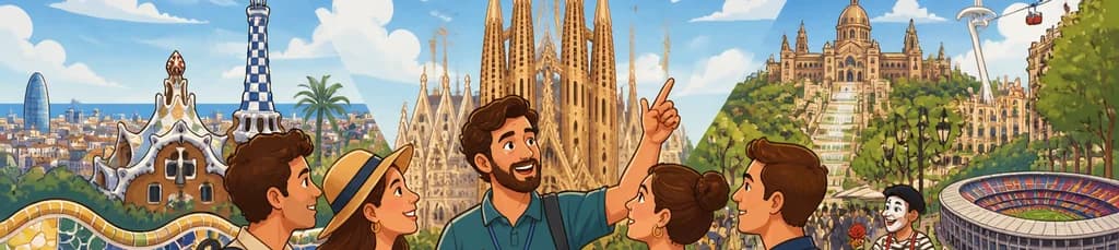 Exploración Privada de Barcelona: Un Recorrido de 6 Horas por sus Iconos y Encantos