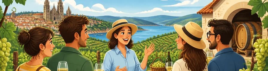 Excursión privada dedicada al vino Albariño con salida desde Santiago de Compostela