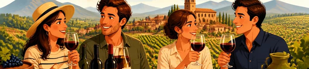 Experiencia enológica en La Rioja: visita a bodega y almuerzo tradicional con salida desde San Sebastián