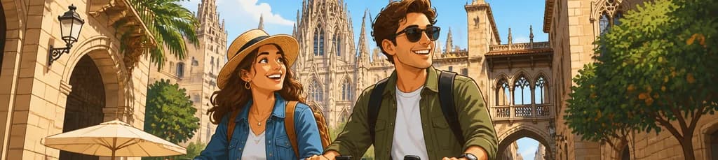 Descubre Barcelona en bicicleta eléctrica: alquiler en el corazón del Barrio Gótico