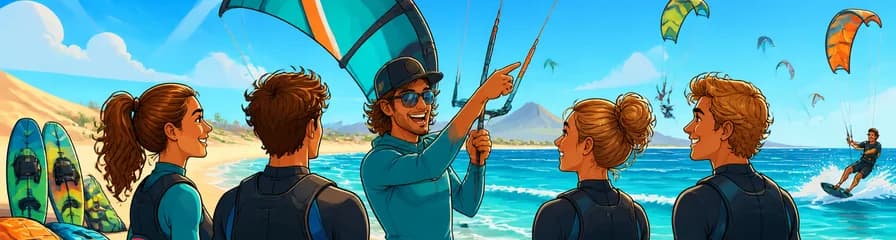 Curso de dos días de Kitesurf para iniciarse