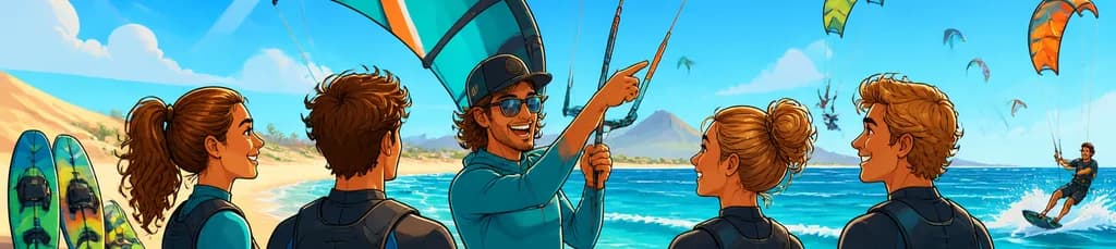Curso de dos días de Kitesurf para iniciarse