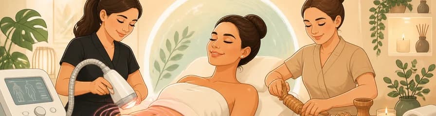 Sesión de Venus Legacy y opción de masaje o maderoterapia en Angélica Palacios Estética & Bienestar