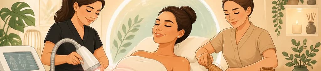 Sesión de Venus Legacy y opción de masaje o maderoterapia en Angélica Palacios Estética & Bienestar