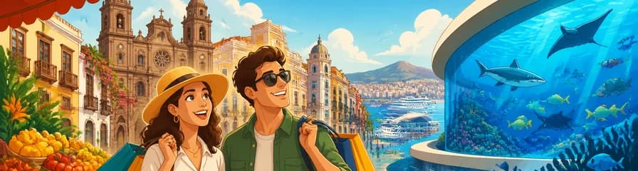 Descubre Las Palmas de Gran Canaria: Compras y la Maravilla del Acuario Poema del Mar