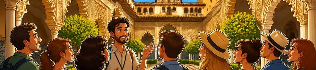 Acceso prioritario al Real Alcázar de Sevilla con audioguía incluida