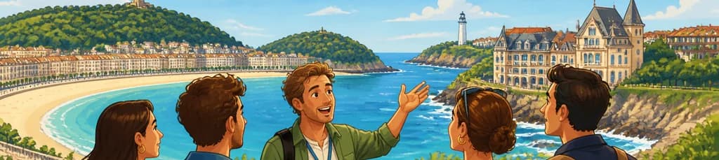 Recorrido Privado por San Sebastián y Biarritz Acompañado de un Guía Turístico