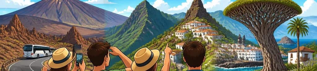 Excursión de día completo: Gran Tour por el Teide, Masca, Icod y Garachico en Tenerife