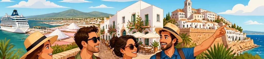 Lo más destacado de Ibiza: la mejor excursión guiada en tierra con recogida en el puerto
