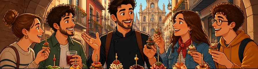 Recorrido Gastronómico por Pamplona: Un Paseo por los Pintxos Más Famosos del Casco Antiguo