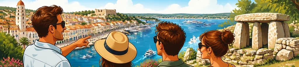 Recorrido privado de medio día por los pueblos de Menorca desde el puerto de Mahón