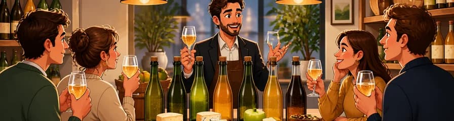 Experiencia de cata: sidras selectas maridadas con quesos en VinoPremier
