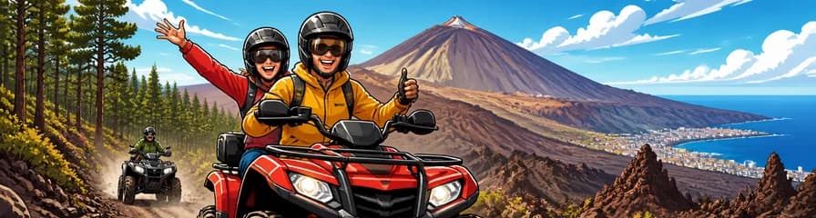 Excursión en quad por el Parque Nacional del Teide desde Puerto de la Cruz