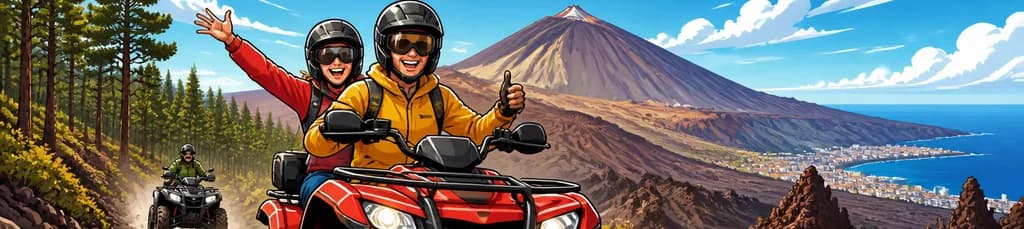 Excursión en quad por el Parque Nacional del Teide desde Puerto de la Cruz