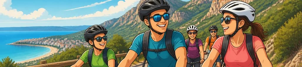 Excursión ciclista de media jornada con salida desde Salou