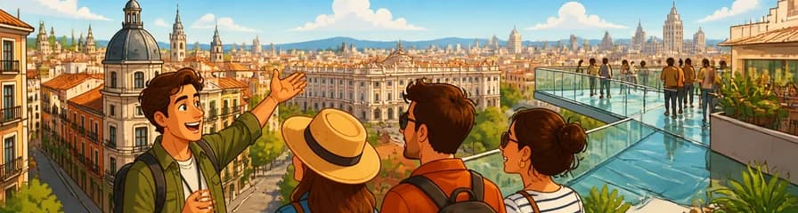 Exploración privada a pie por el Casco Antiguo de Madrid y sus vistas panorámicas