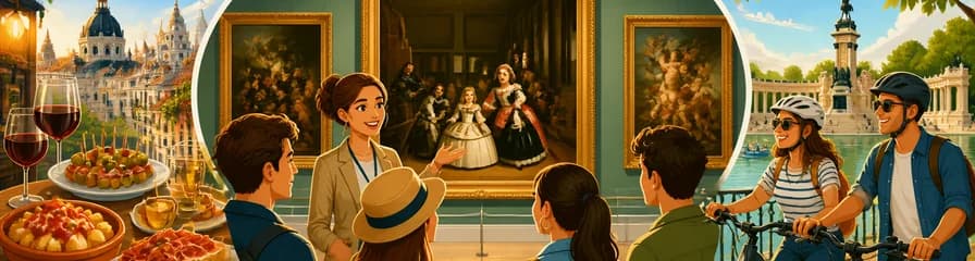 Madrid: Recorrido Guiado por el Museo del Prado con Opción de Tapas o Bicicleta Eléctrica