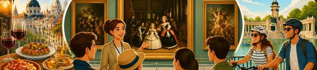 Madrid: Recorrido Guiado por el Museo del Prado con Opción de Tapas o Bicicleta Eléctrica