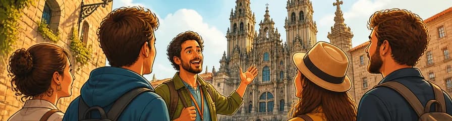 Recorrido privado a pie con guía por Santiago de Compostela