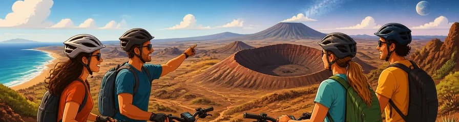 Recorrido privado por los volcanes de Fuerteventura: la experiencia eléctrica