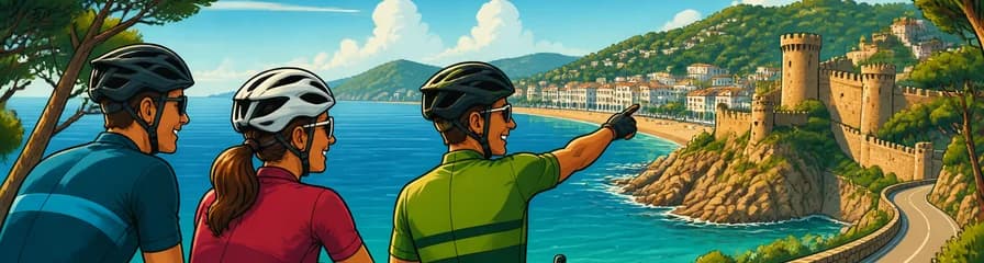 Descubre la Costa Brava en una ruta ciclista de carretera guiada