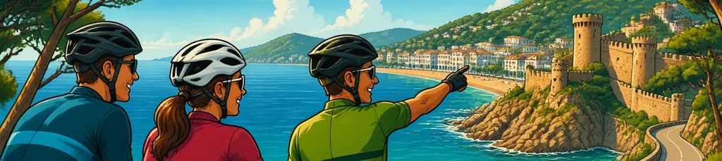 Descubre la Costa Brava en una ruta ciclista de carretera guiada