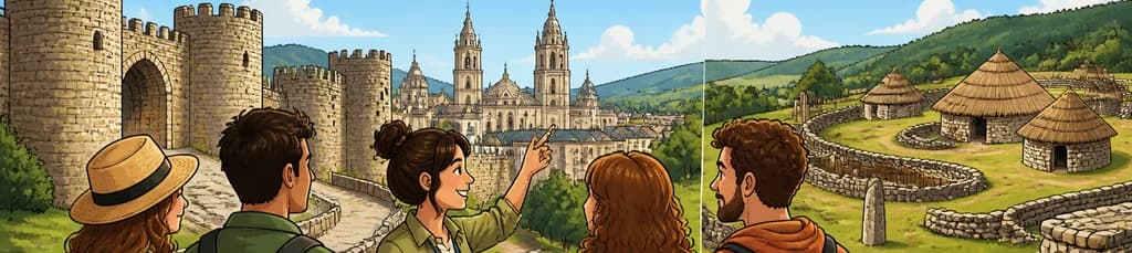 Recorrido Privado por Lugo y el Castro de Viladonga con Salida desde A Coruña