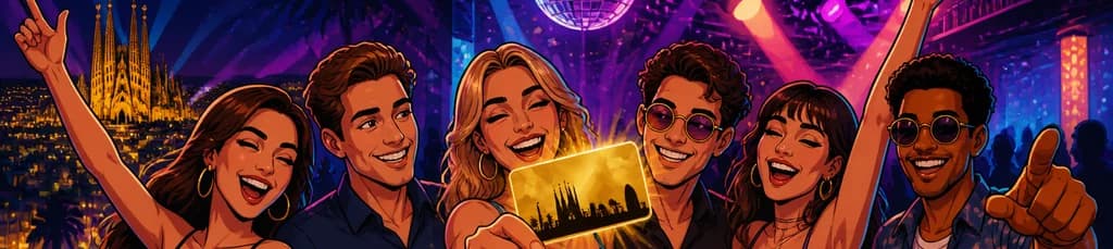 Barcelona Nightcard: Acceso a más de 15 discotecas
