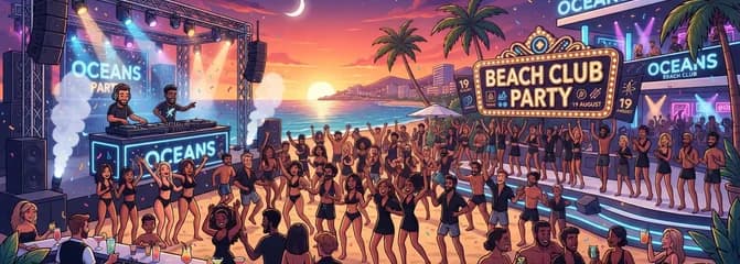 Fiesta "Agenda Beach Club Party" en Magaluf