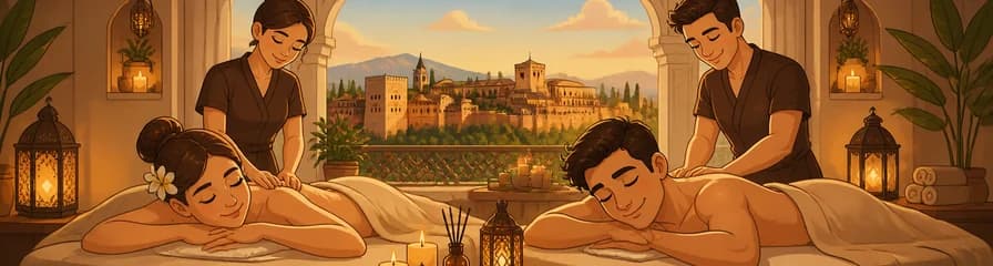 Deleita tus sentidos con un masaje en pareja en Granada durante fines de semana y festivos
