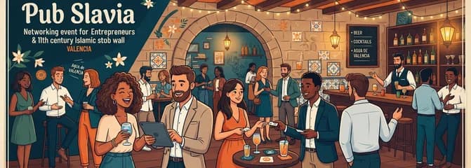 Encuentro dinámico de networking para emprendedores y nómadas digitales