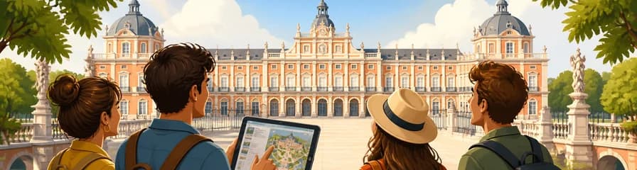 Acceso al Palacio Real de Aranjuez con Guía Real Digital