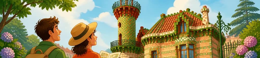 Recorrido autoguiado por El Capricho de Gaudí