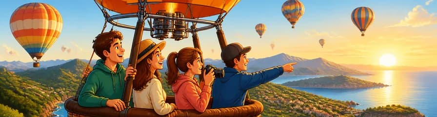 Vuelo en globo aerostático sobre Mallorca