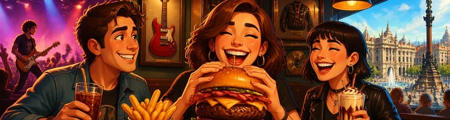 Deléitate con la hamburguesa de tus sueños en Hard Rock Cafe Barcelona