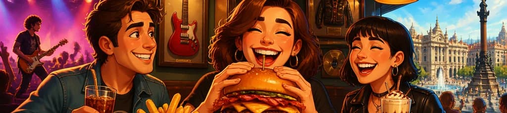 Deléitate con la hamburguesa de tus sueños en Hard Rock Cafe Barcelona