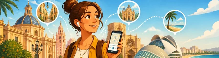 Aplicación de Audioguía para descubrir Valencia