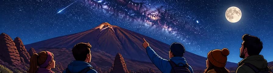Recorrido guiado nocturno por el Teide