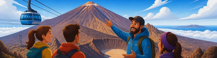 Excursión Guiada al Teide: Ascenso a la Cima y Teleférico Incluido