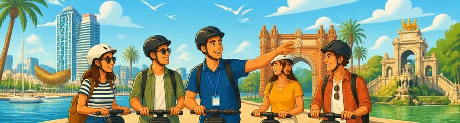 Recorrido Olímpico por Barcelona en Segway