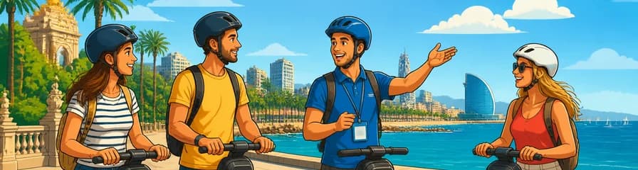Recorrido en Segway por la zona marítima de Barcelona