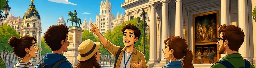 Recorrido guiado a pie por Madrid y entrada al Museo del Prado