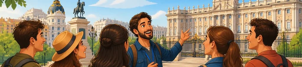 Recorrido destacado por Madrid y Palacio Real: Entrada sin colas y visita guiada
