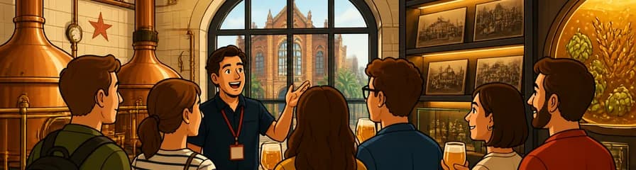Recorrido Guiado por la Antigua Fábrica de Cerveza Estrella Damm con Degustación de Cerveza