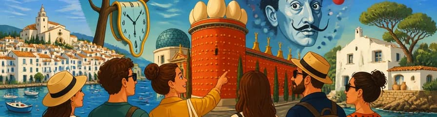 Recorrido definitivo por el universo de Dalí en grupo reducido: Cadaqués, Casa de Dalí y Museo Dalí