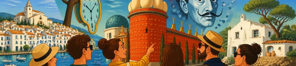 Recorrido definitivo por el universo de Dalí en grupo reducido: Cadaqués, Casa de Dalí y Museo Dalí