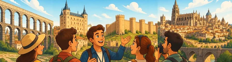 Excursión de un día a Toledo, Segovia y Ávila desde Madrid